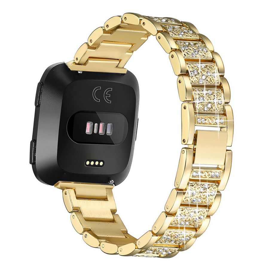 fitbit versa gold strap